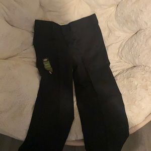 Dickies slim straight work pants 33-30 new black